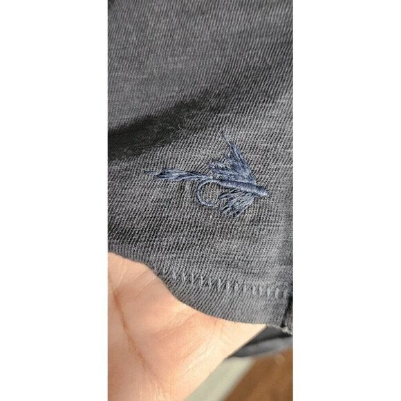 Orvis Women’s Long Sleeve Pocket Tee Blue Size Small Cotton - Picture 4 of 7